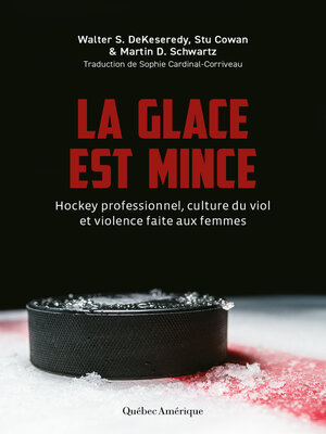 cover image of La glace est mince